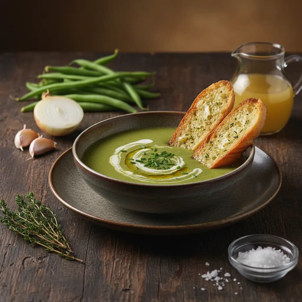 Creme de Feijão Verde