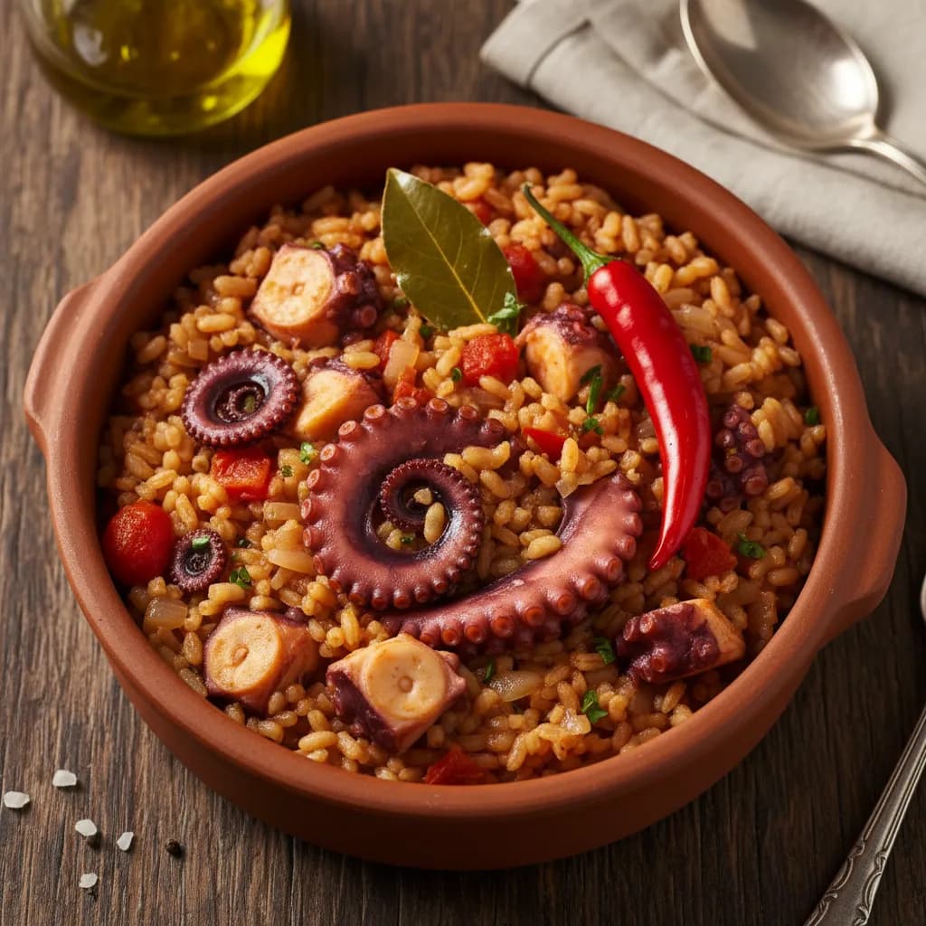 Arroz de Polvo Malandrinho