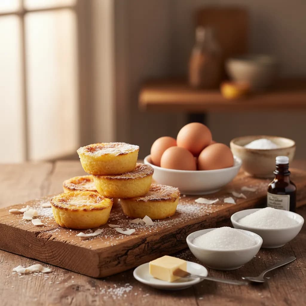 Queijadinhas de Coco