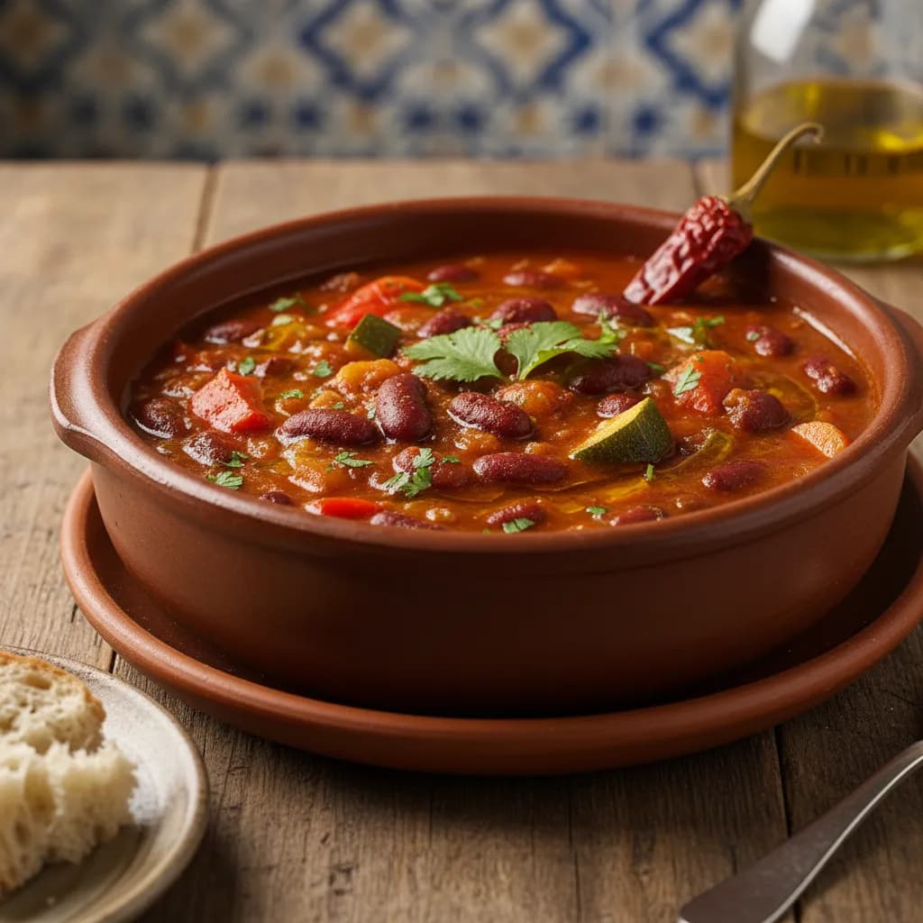 Chili Vegetariano à Portuguesa