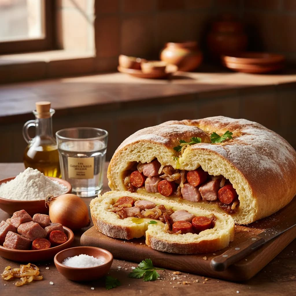 Folar de Massa de Pão