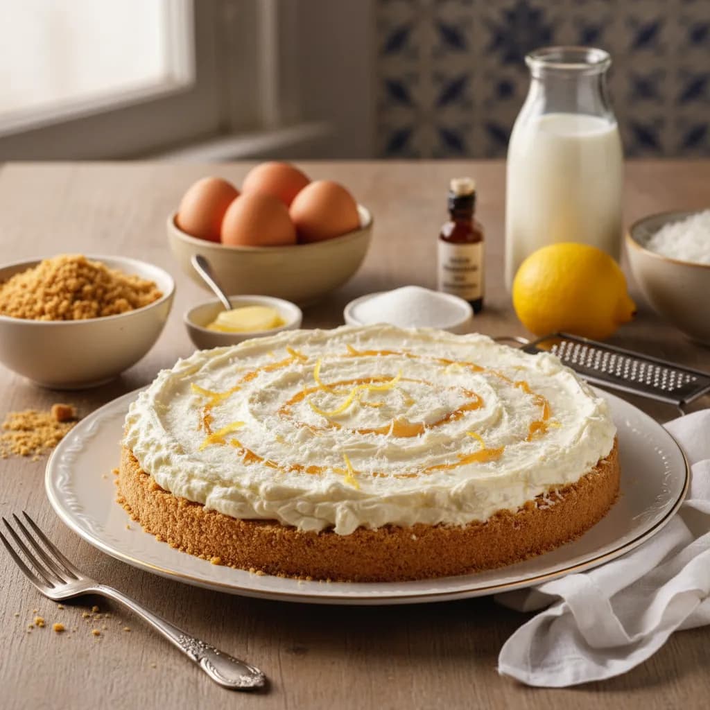 Torta de Coco Cremosa