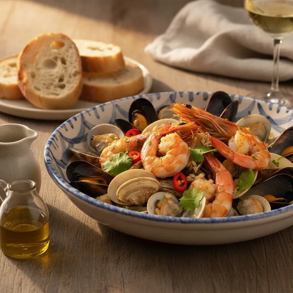 Marisco Fresco à Ilha do Farol