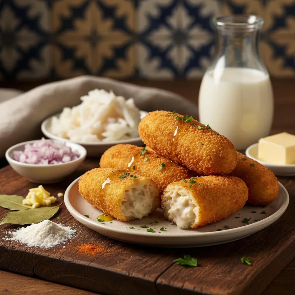 Rissóis de Bacalhau da Sogra