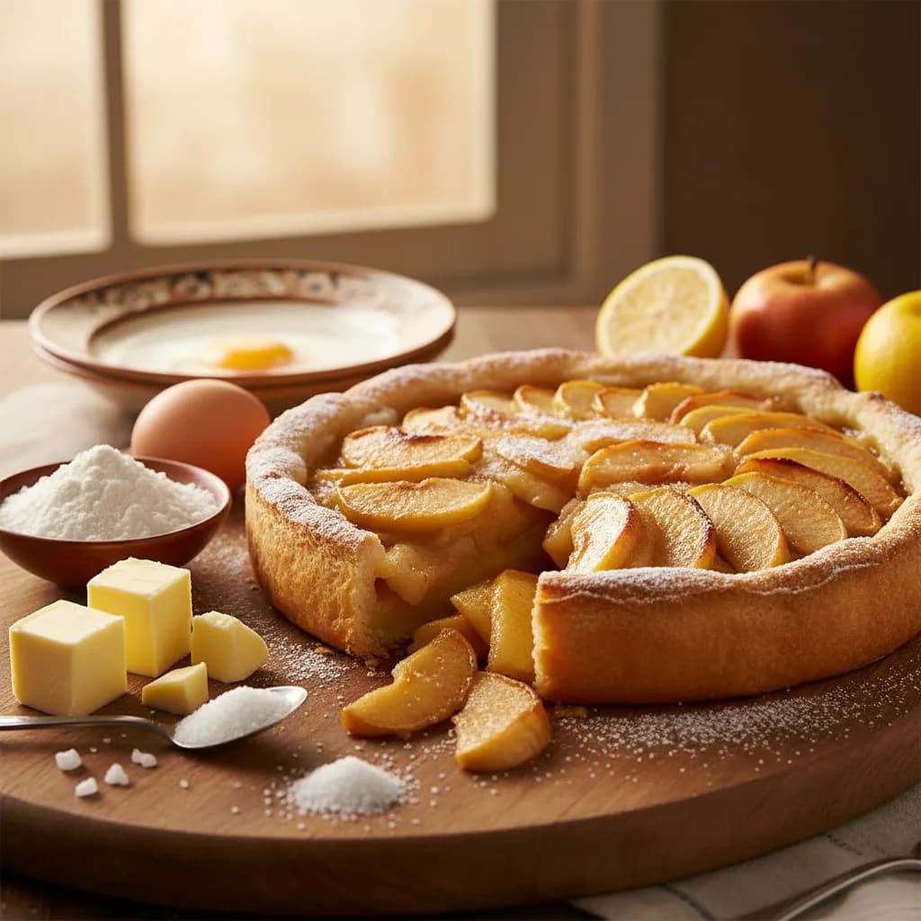 Bolo ou Tarte de Maçã Clássica