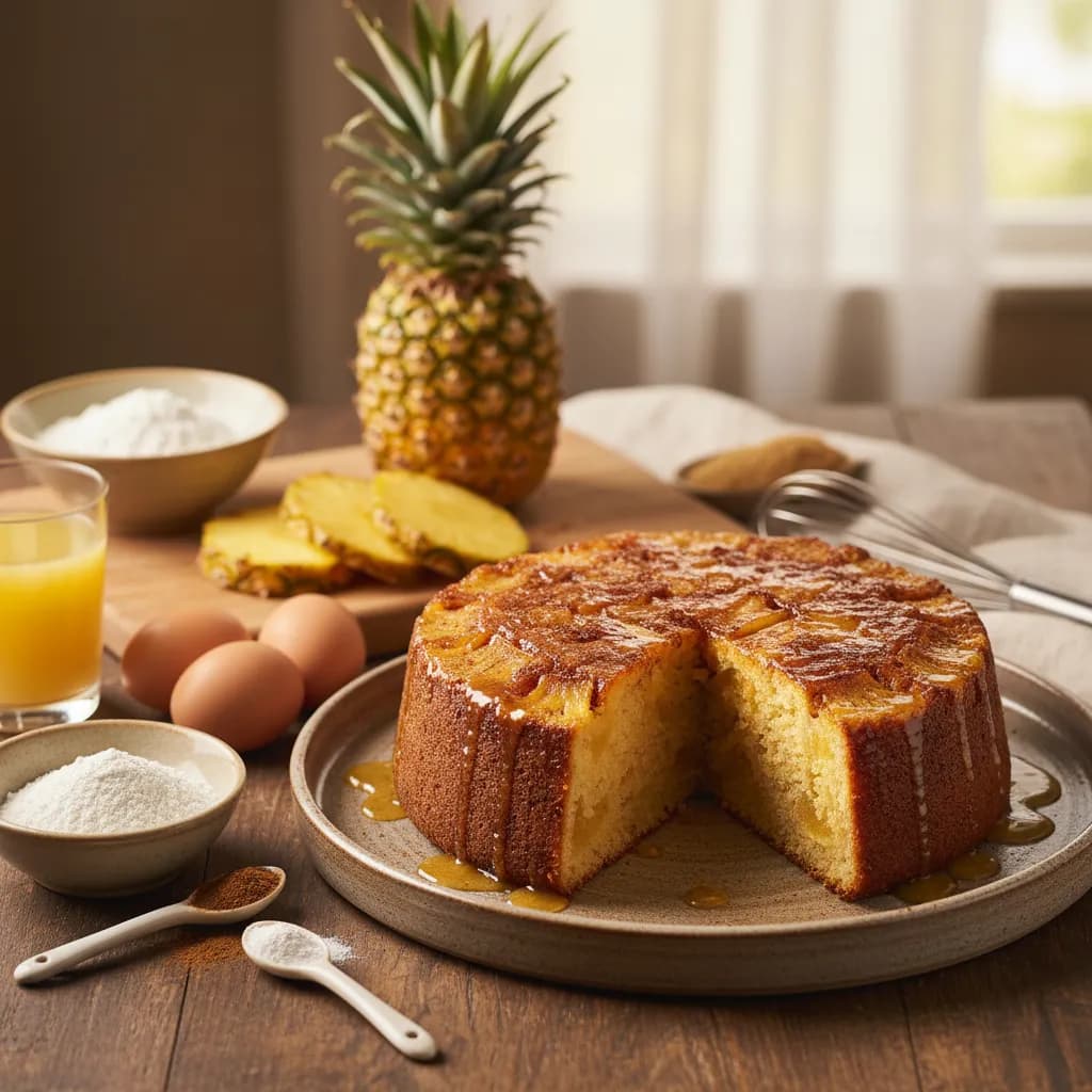 Bolo de Ananás à Moda de São Miguel