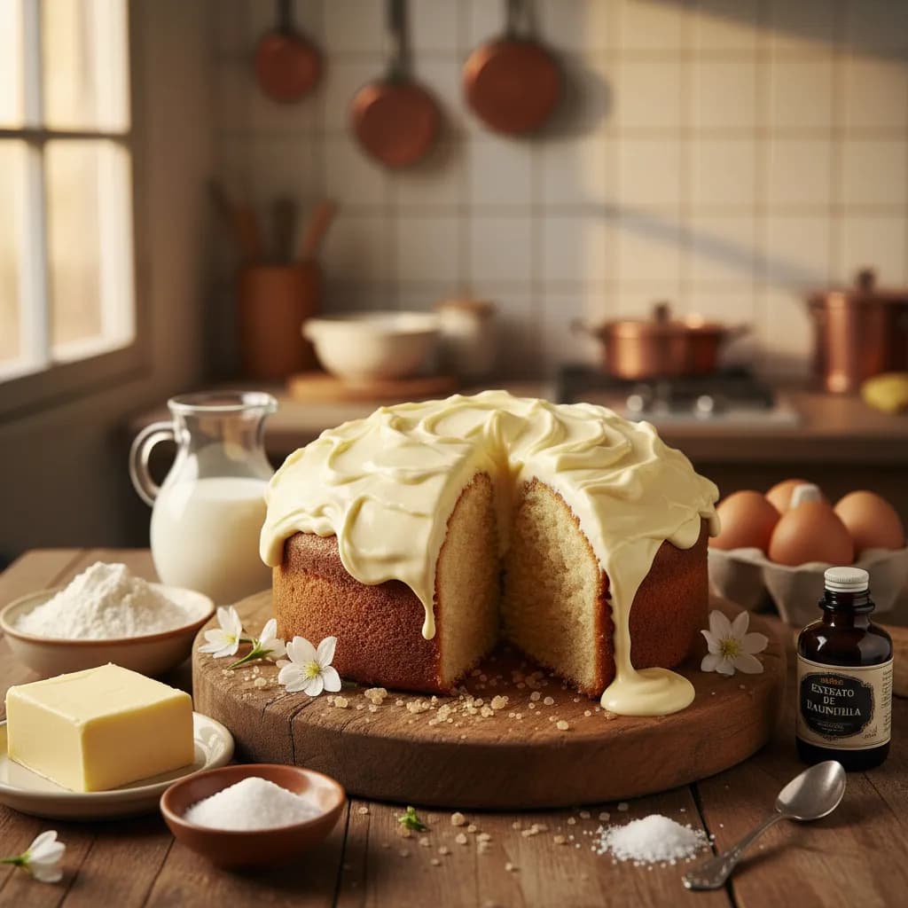 Bolo Cobertura de Manteiga