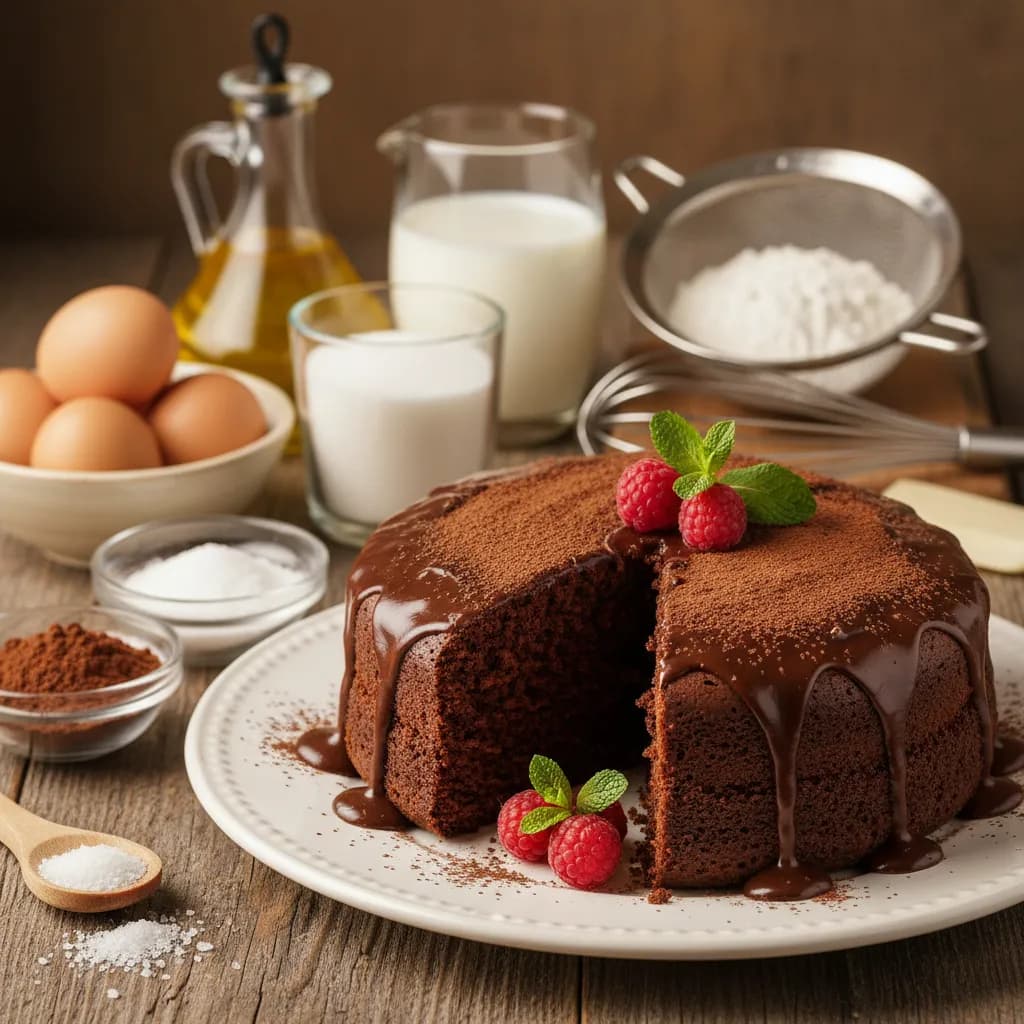 Bolo Fofo De Chocolate