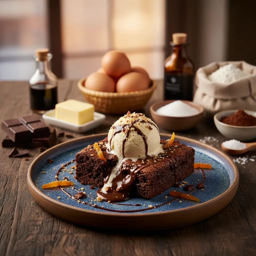 Brownie Cremoso à Portuguesa