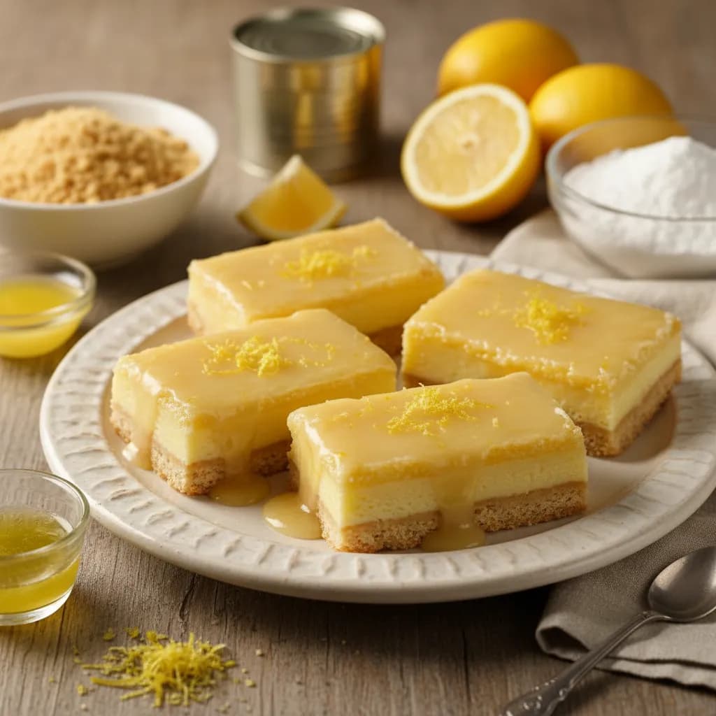 Barritas de Limão Glaceadas