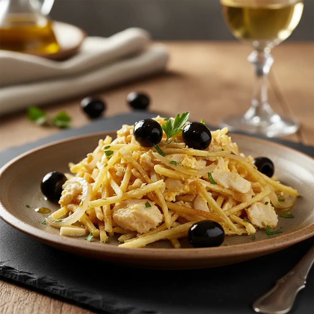 Bacalhau à Brás Caseiro