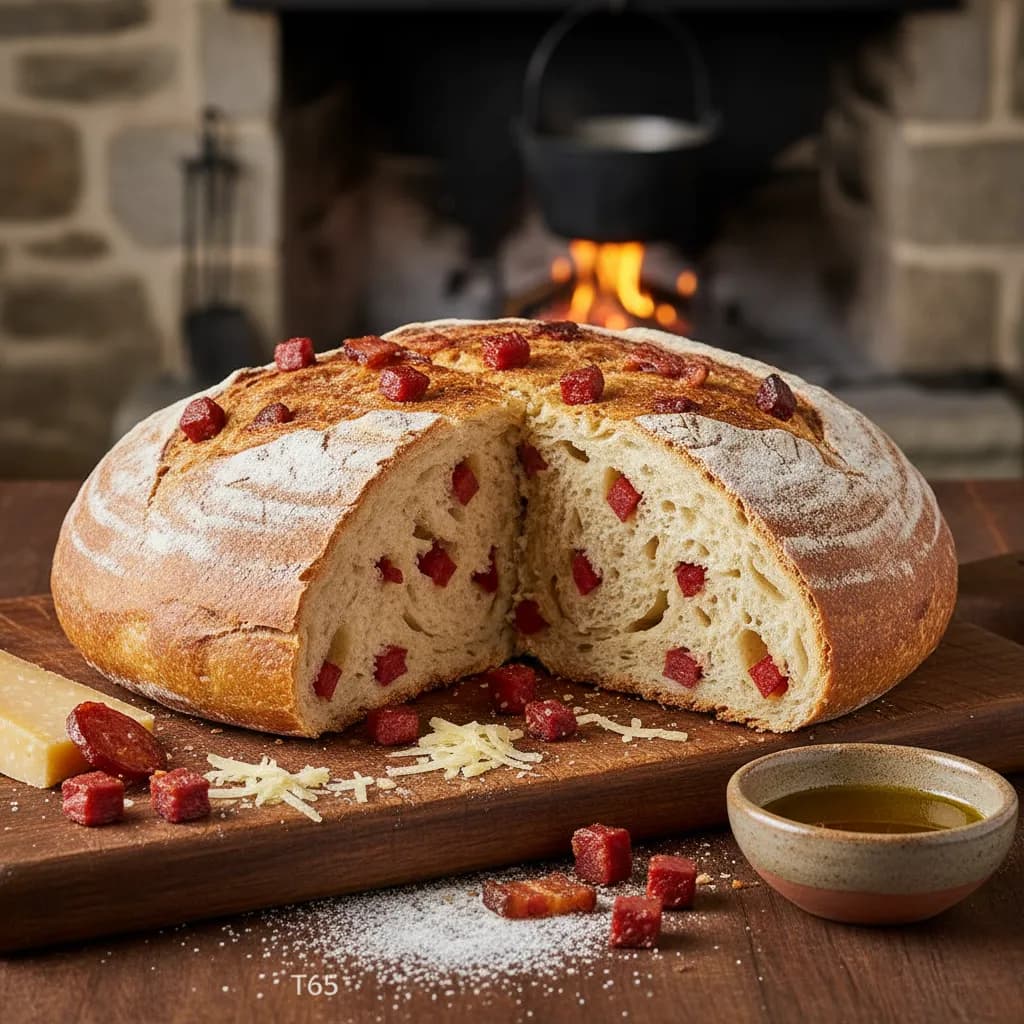 Pão Rústico de Fumados