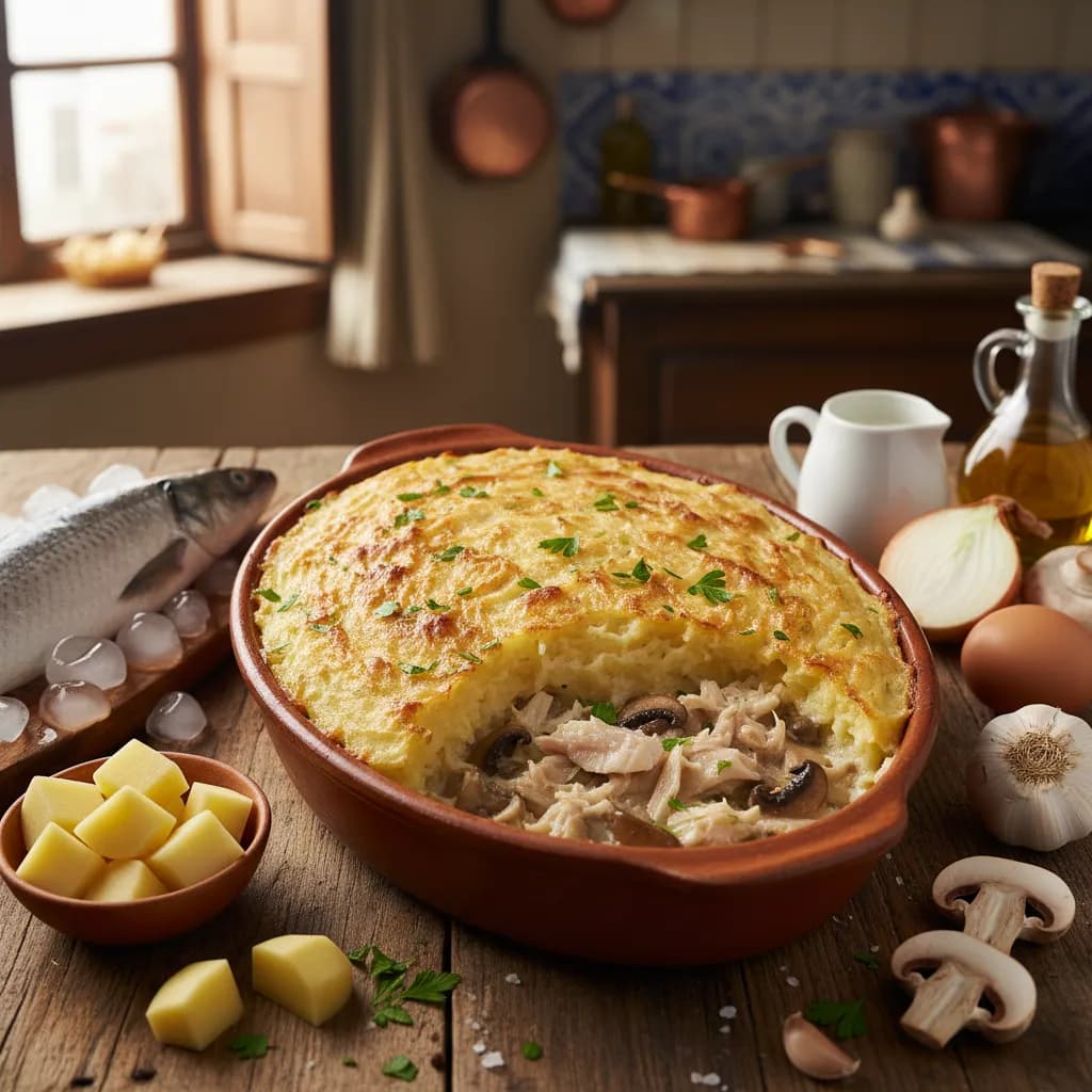 Empadão de Pescada Cremoso