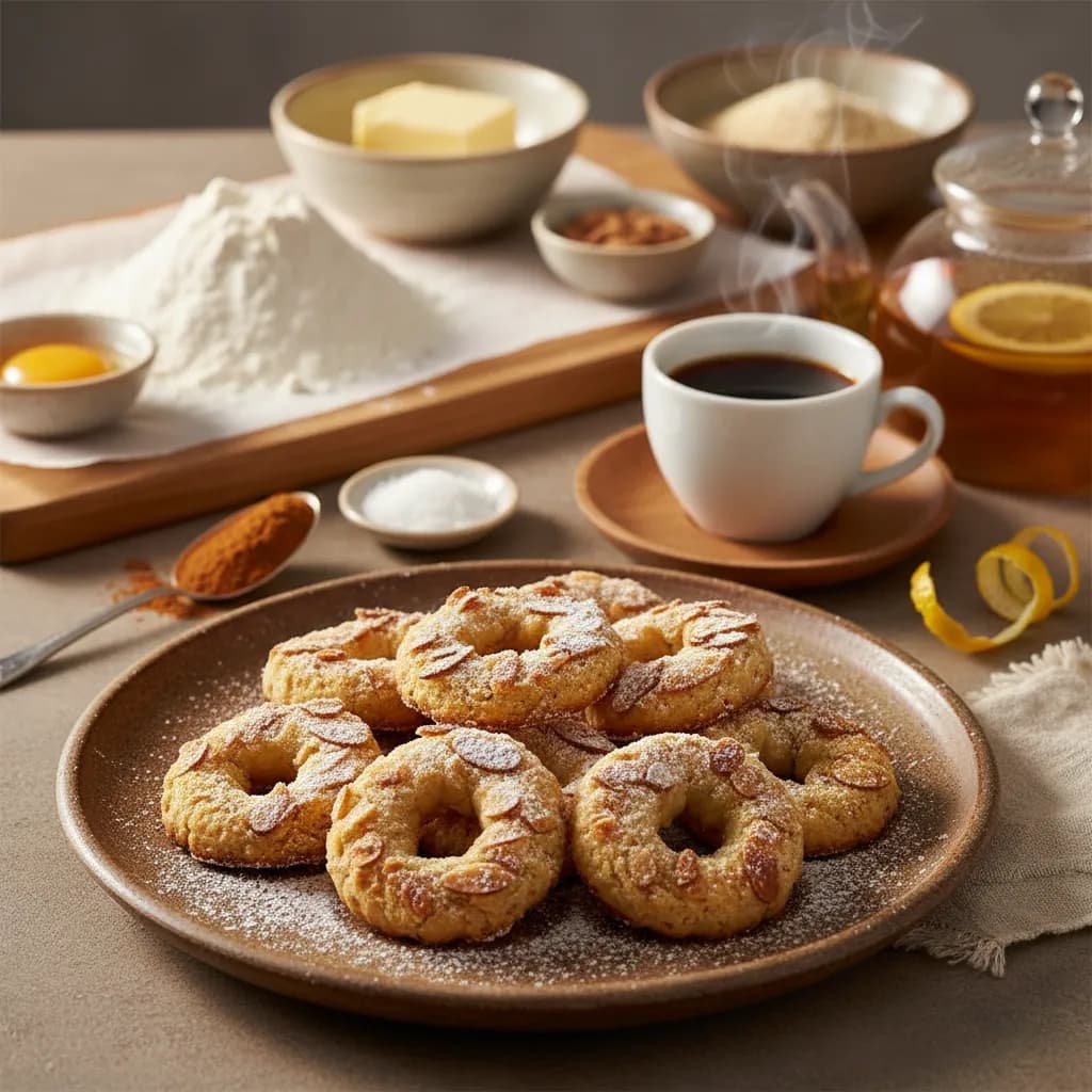 Argolinhas de Amêndoa e Canela