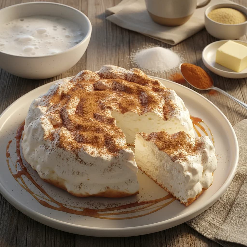 Torta de Claras com Canela