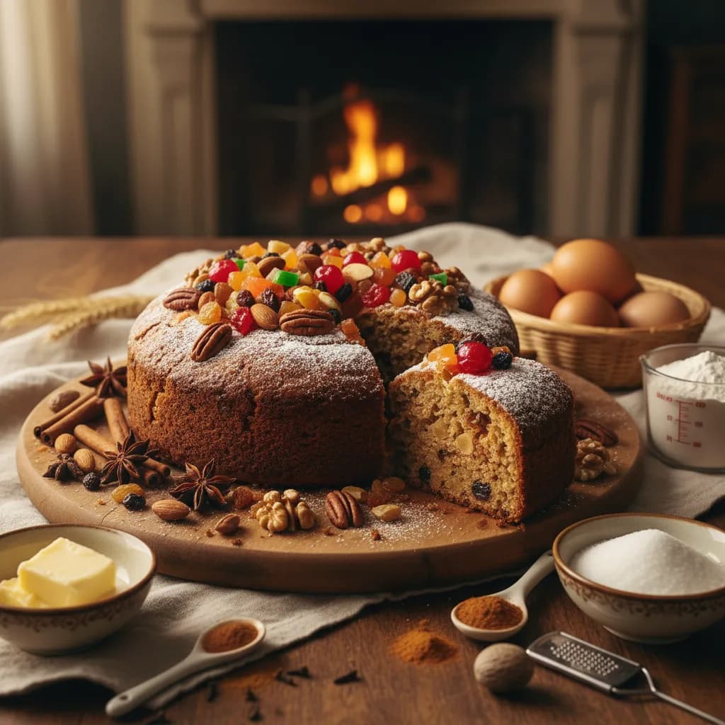 Bolo de Natal à Antiga