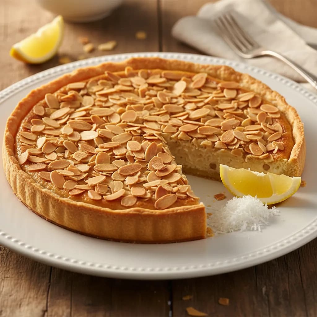 Tarte de Feijão Branco e Coco