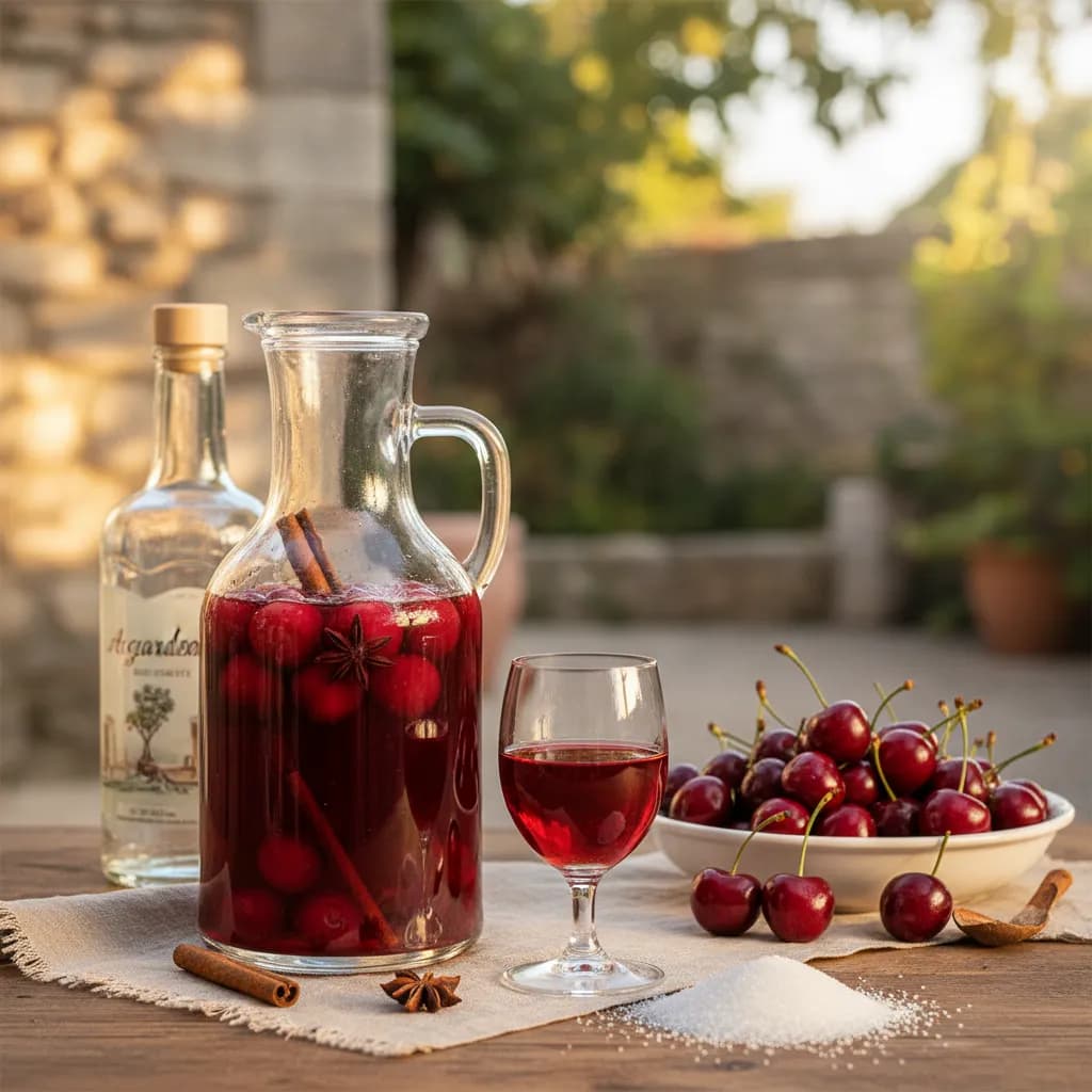 Licor de Cereja Caseiro
