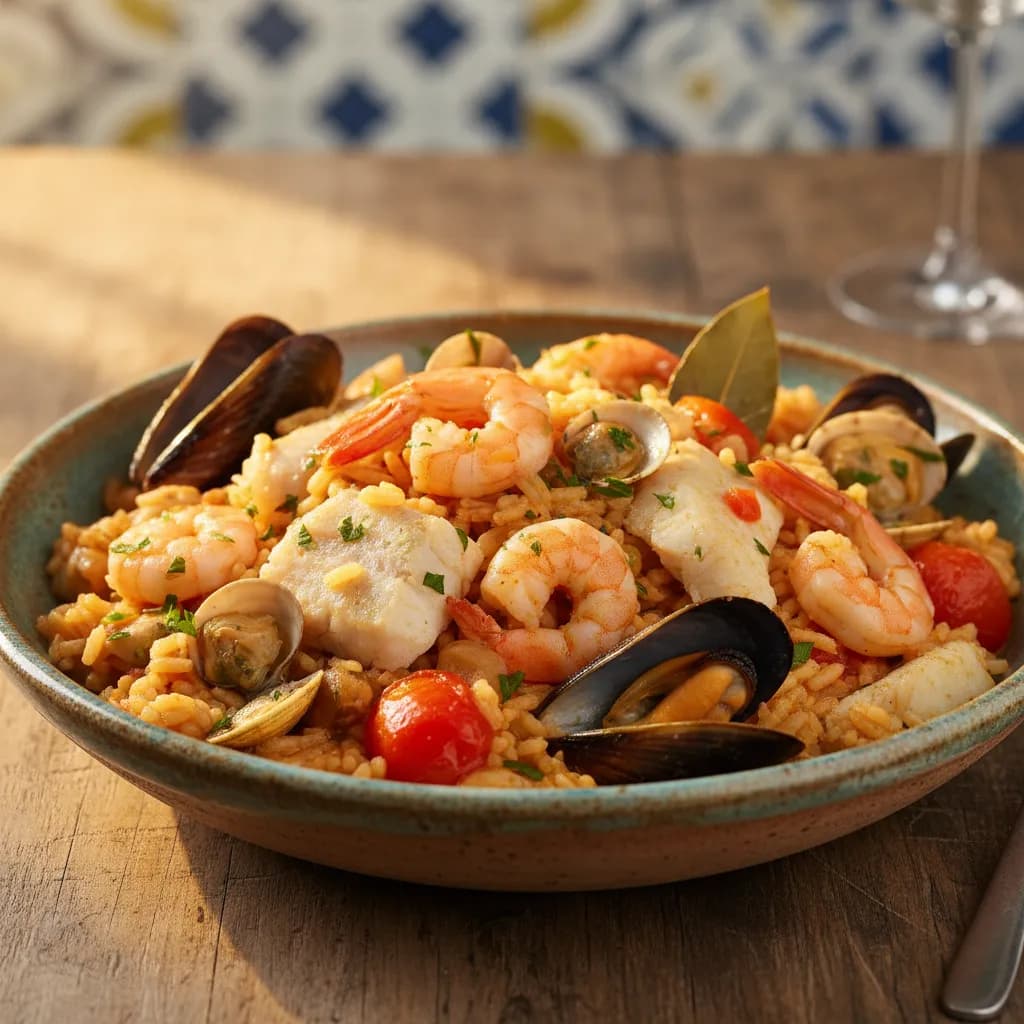 Arroz de Pescada e Marisco