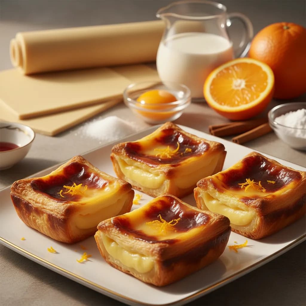 Quadrados Nata Laranja