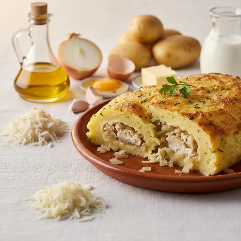 Rolo de Bacalhau com Batata