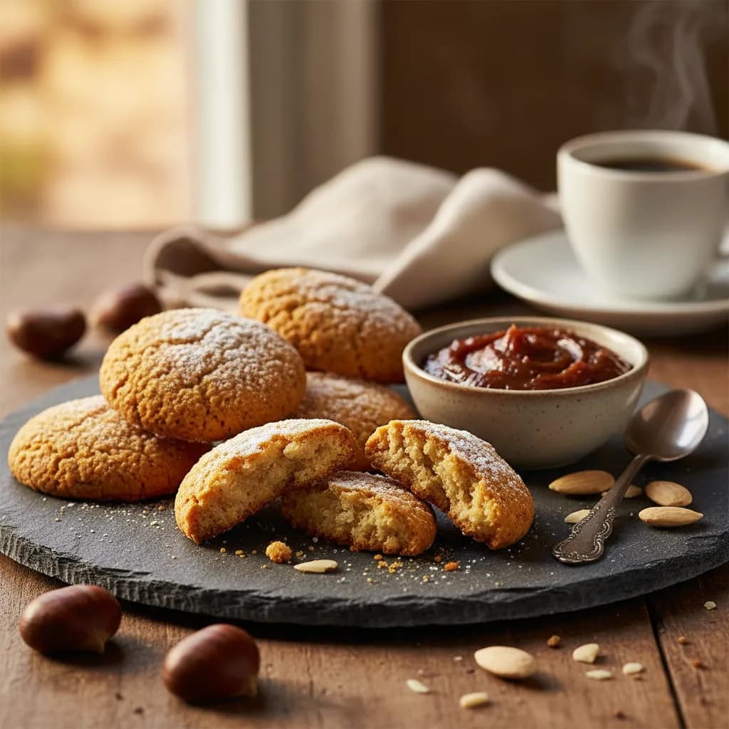 Biscoitos de Castanha