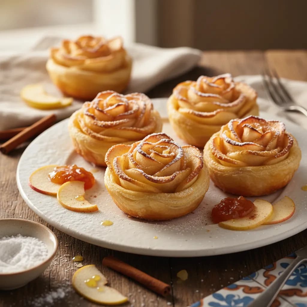 Rosas de Maçã Delicadas