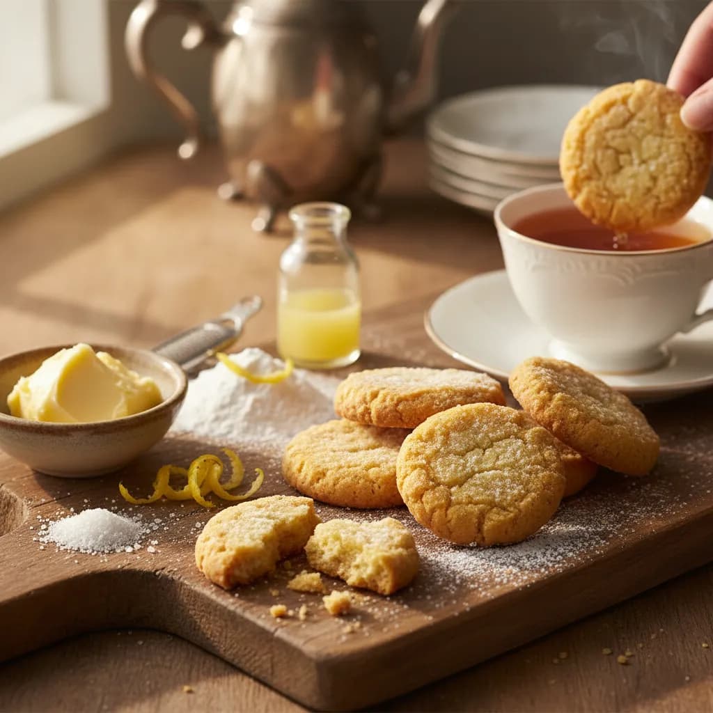 Amanteigados de Limão