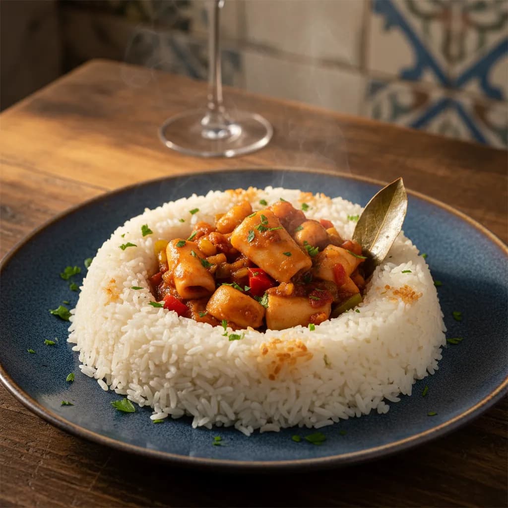 Chocos em Coroa de Arroz