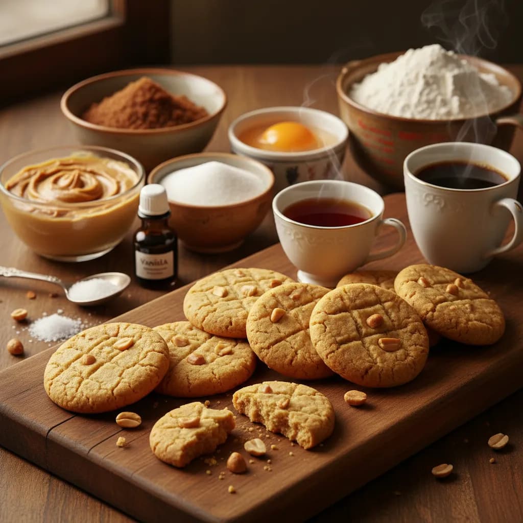 Bolachas de Manteiga de Amendoim