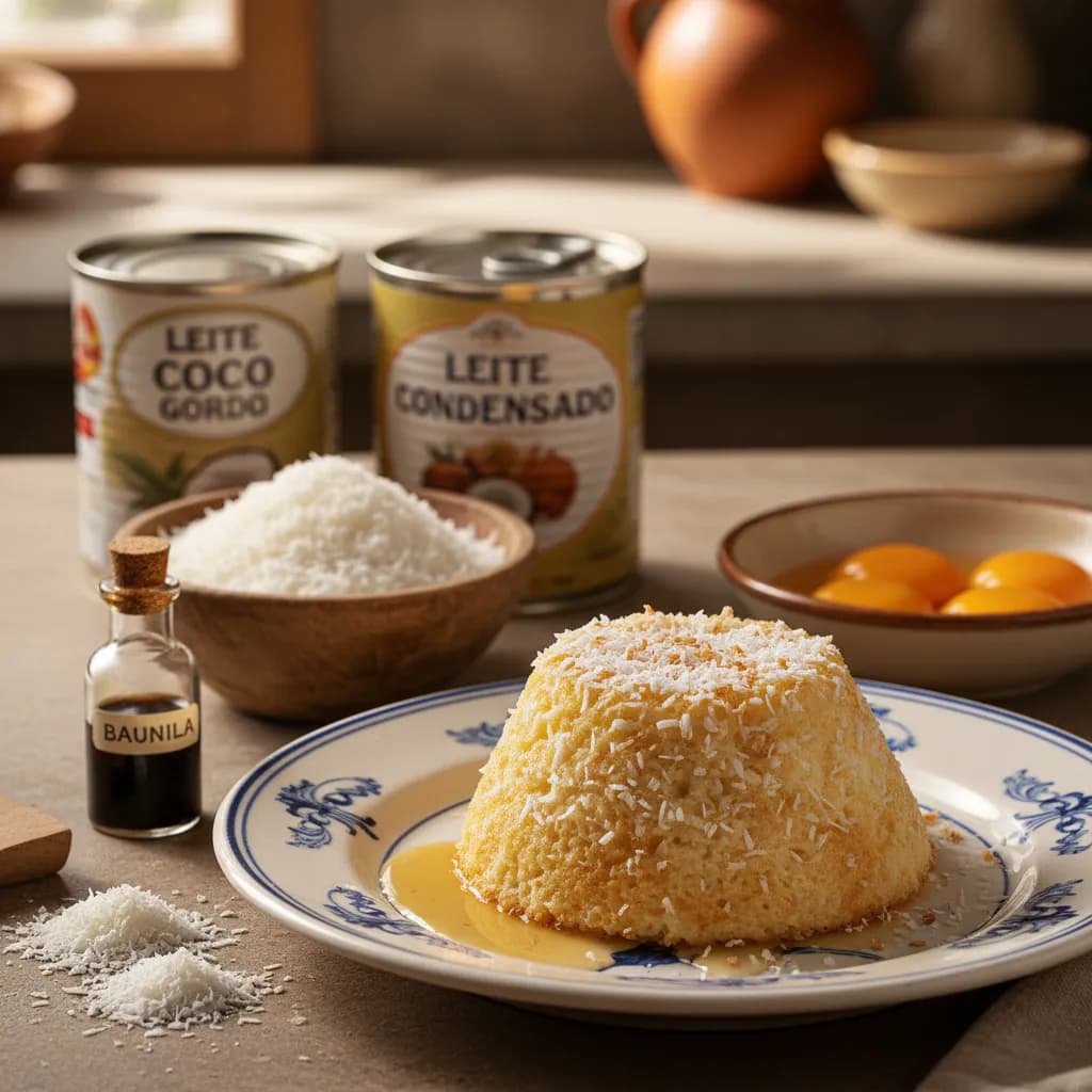 Tentação de Coco Sem Farinha