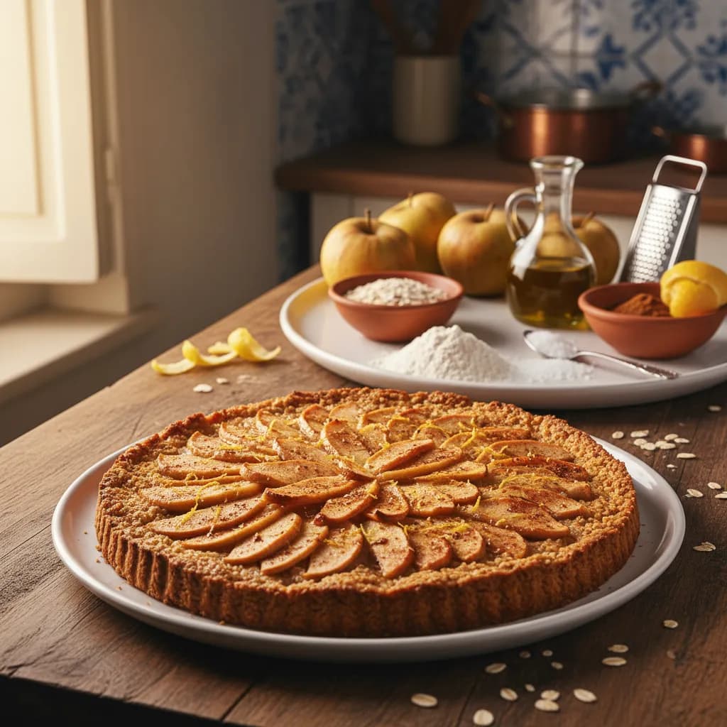 Tarte de Maçã Light Saudável