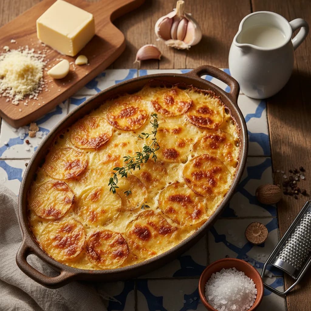 Gratinado de Batata à Portuguesa