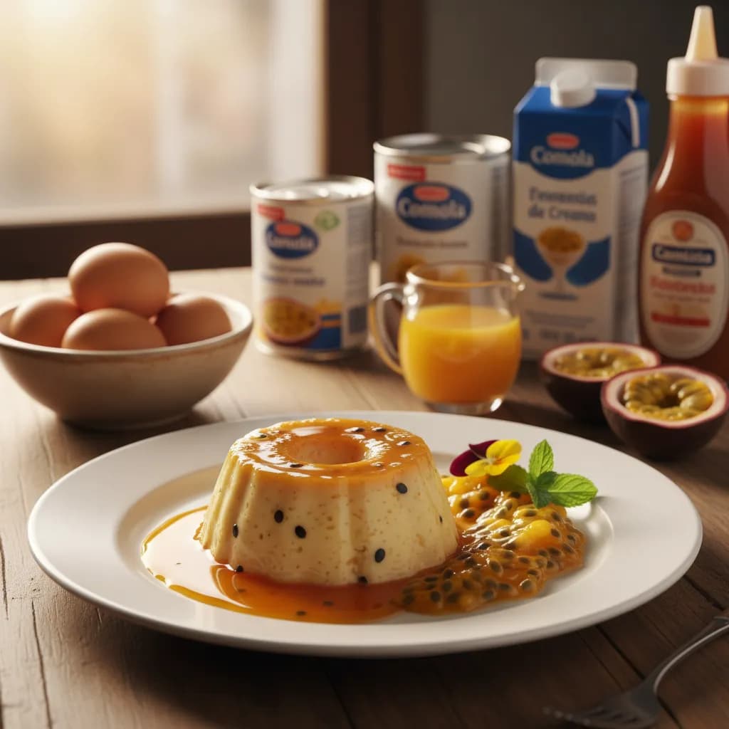 Pudim de Maracujá Cremoso