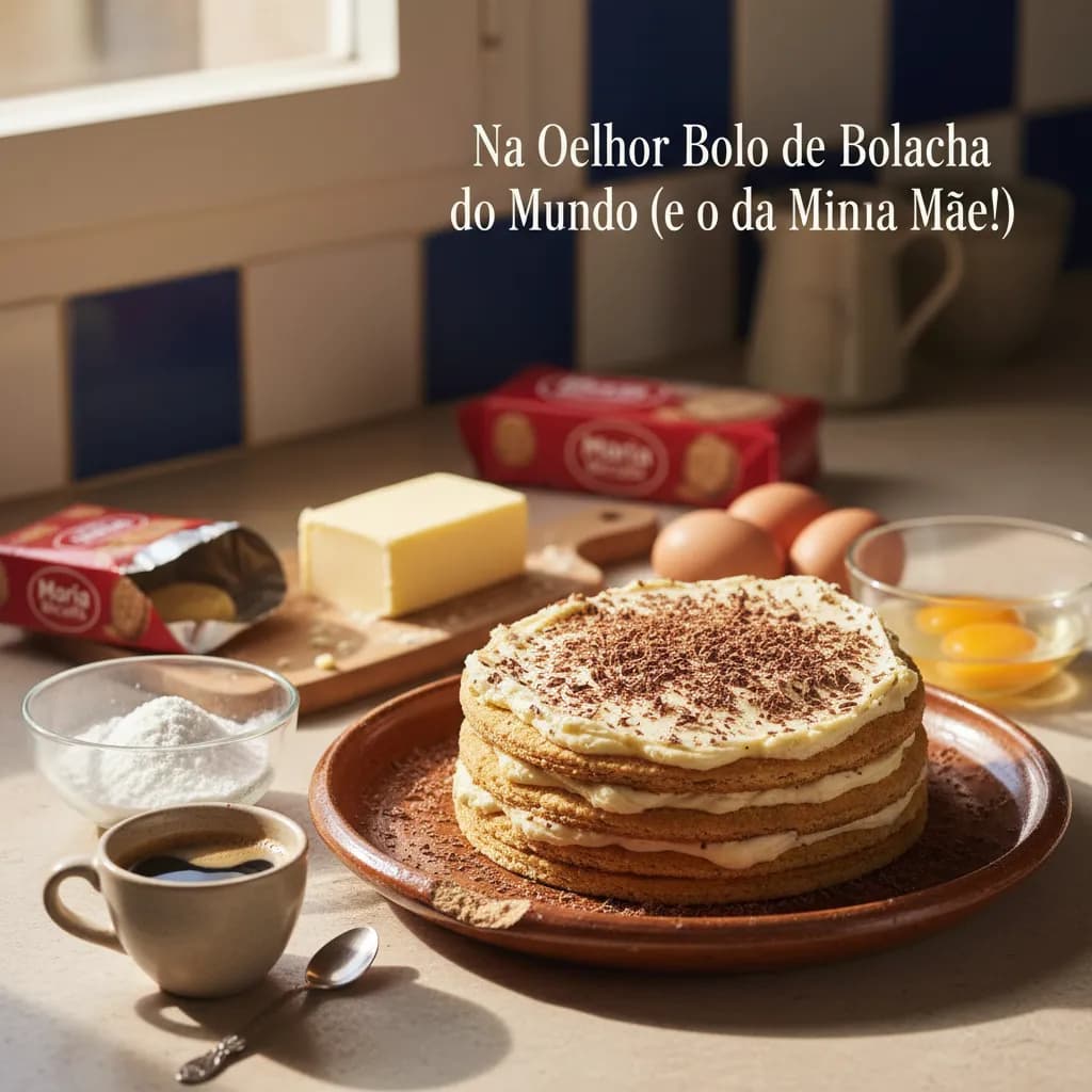 O Melhor Bolo de Bolacha do Mundo (e o da Minha Mãe!)