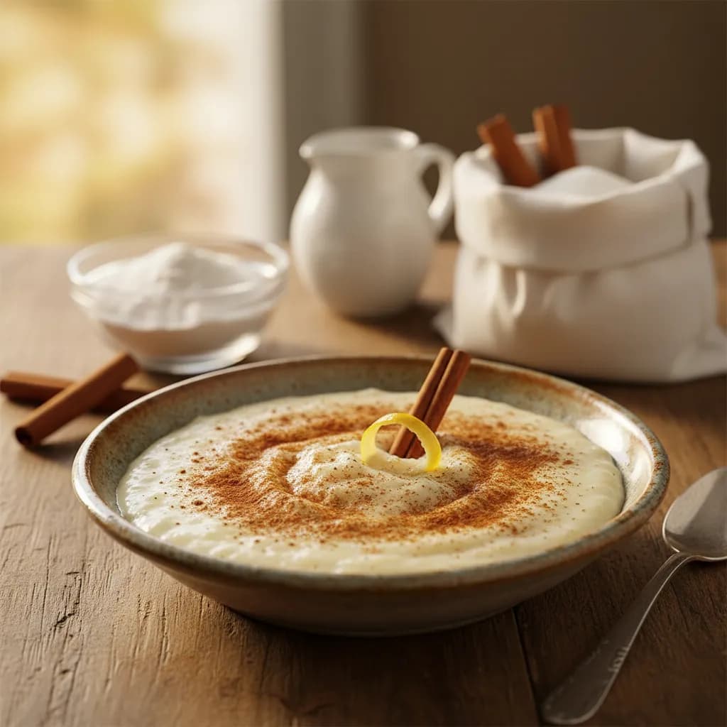 Papas de Milho Cremosas (Mingau de Maizena)