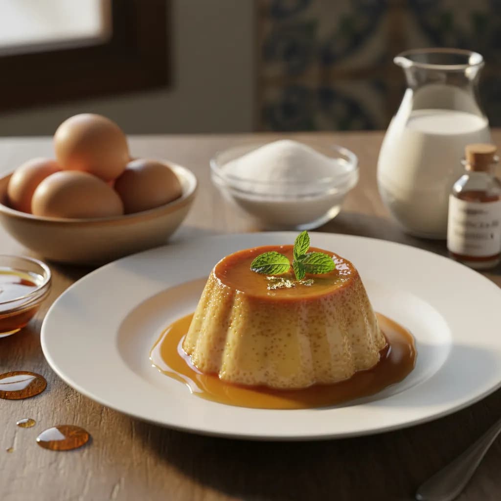 Pudim Simples de Ovos
