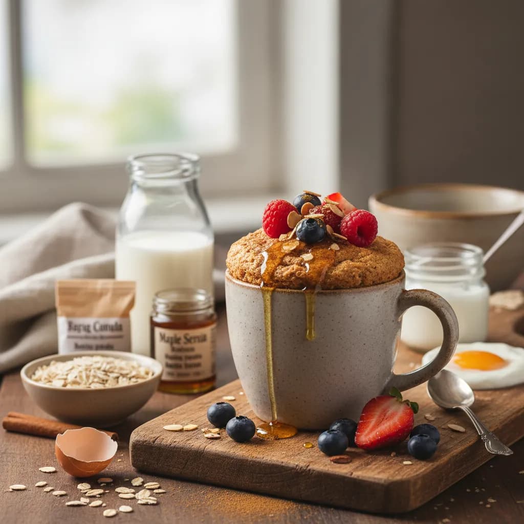 Bolo de Caneca de Aveia