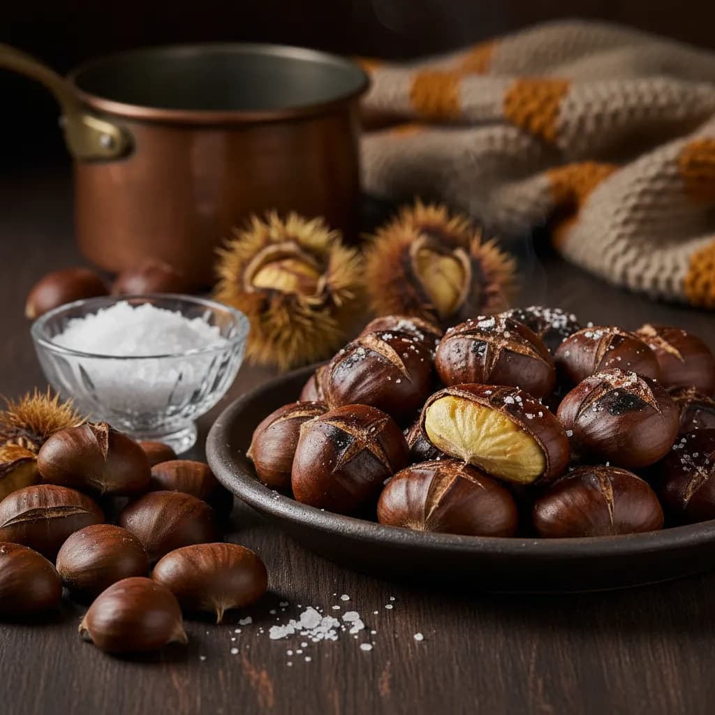 Castanhas Assadas no Forno na Perfeição