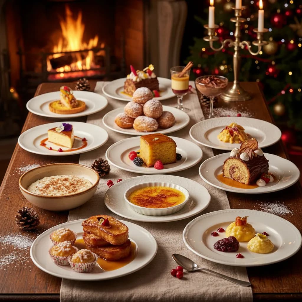 12 Ideias de Sobremesas Para a Sua Mesa de Natal