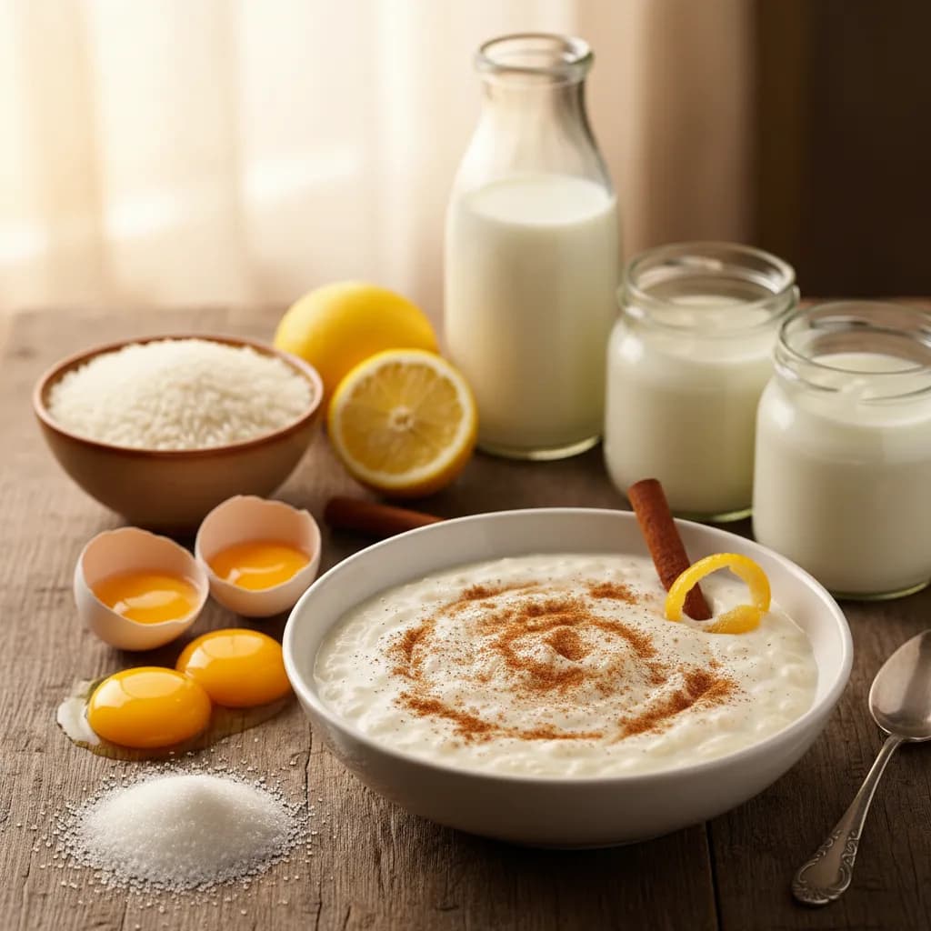 Iogurte de Arroz Doce à Portuguesa (Bimby)