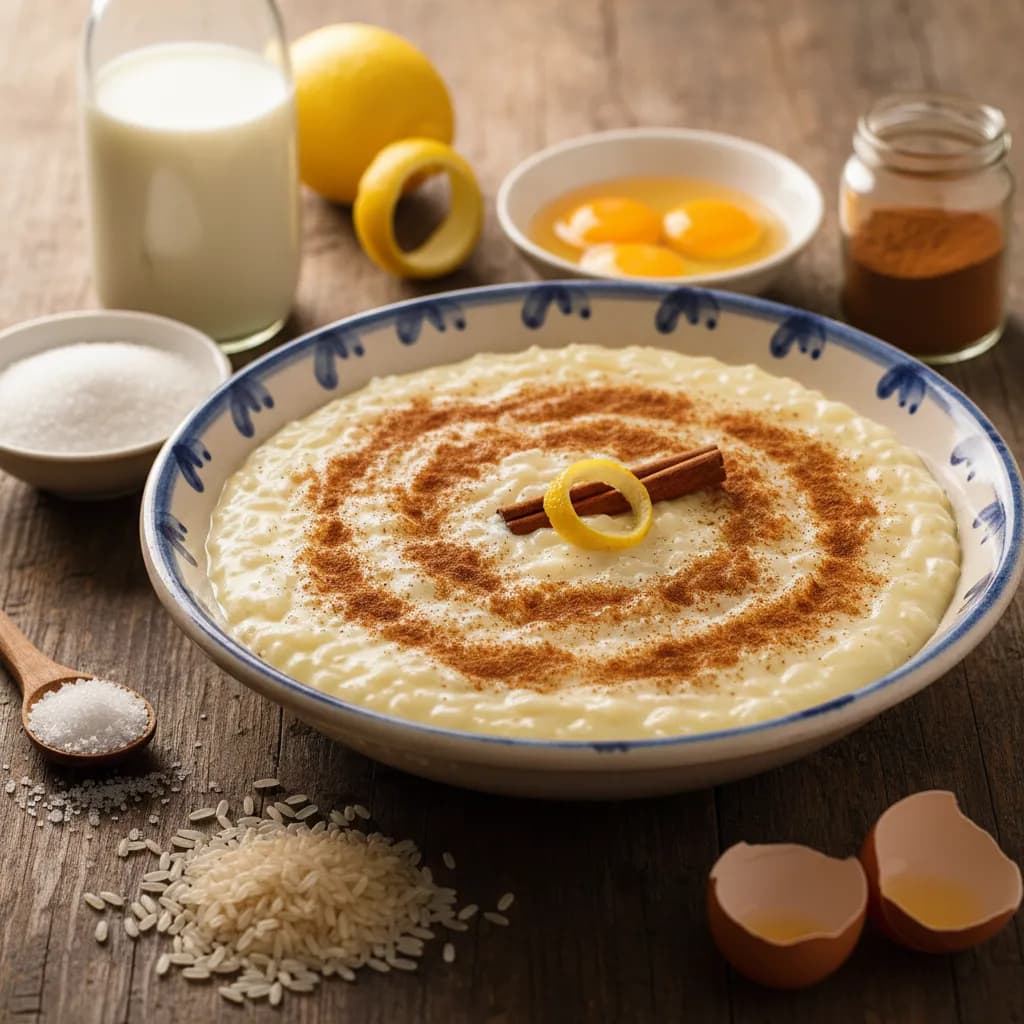 Arroz Doce Cremoso à Portuguesa na Bimby