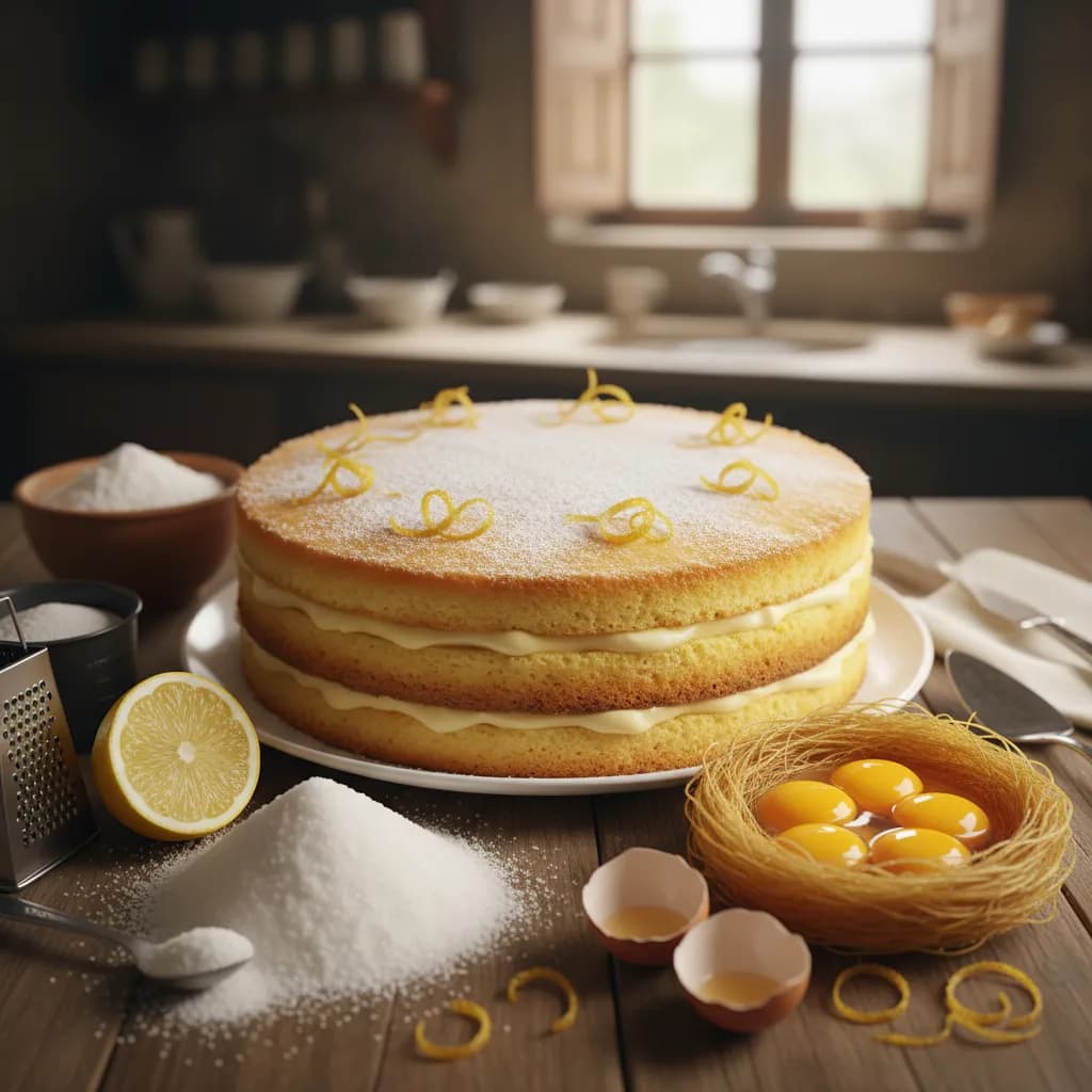 Bolo de Aniversário de Ovos - Um Clássico Português