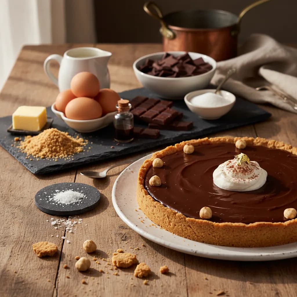 Tarte de Chocolate Cremosa