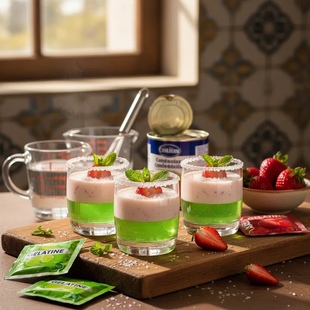 Gelatinas Bicolor Refrescantes