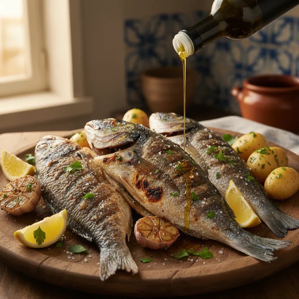 Peixe Fresco Grelhado à Moda de Portimão