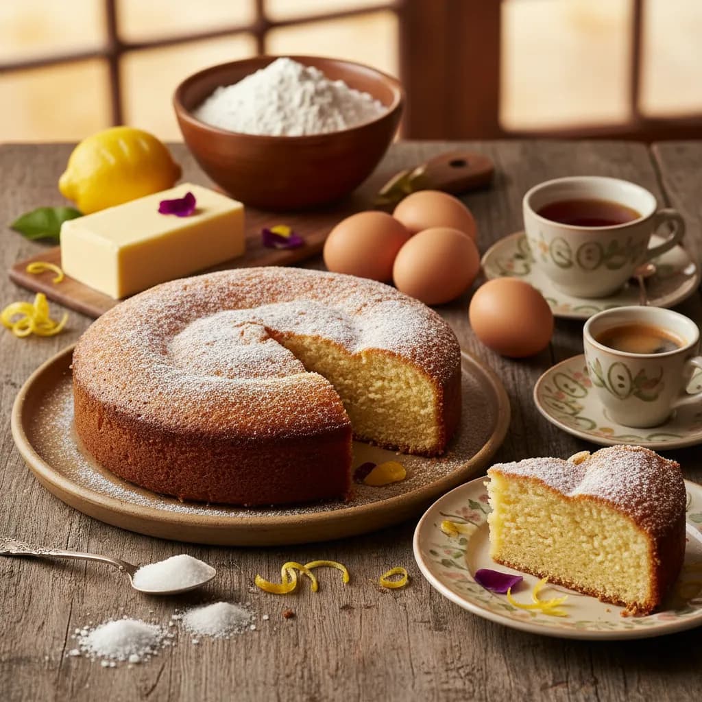 Bolo Amanteigado Tradicional Português