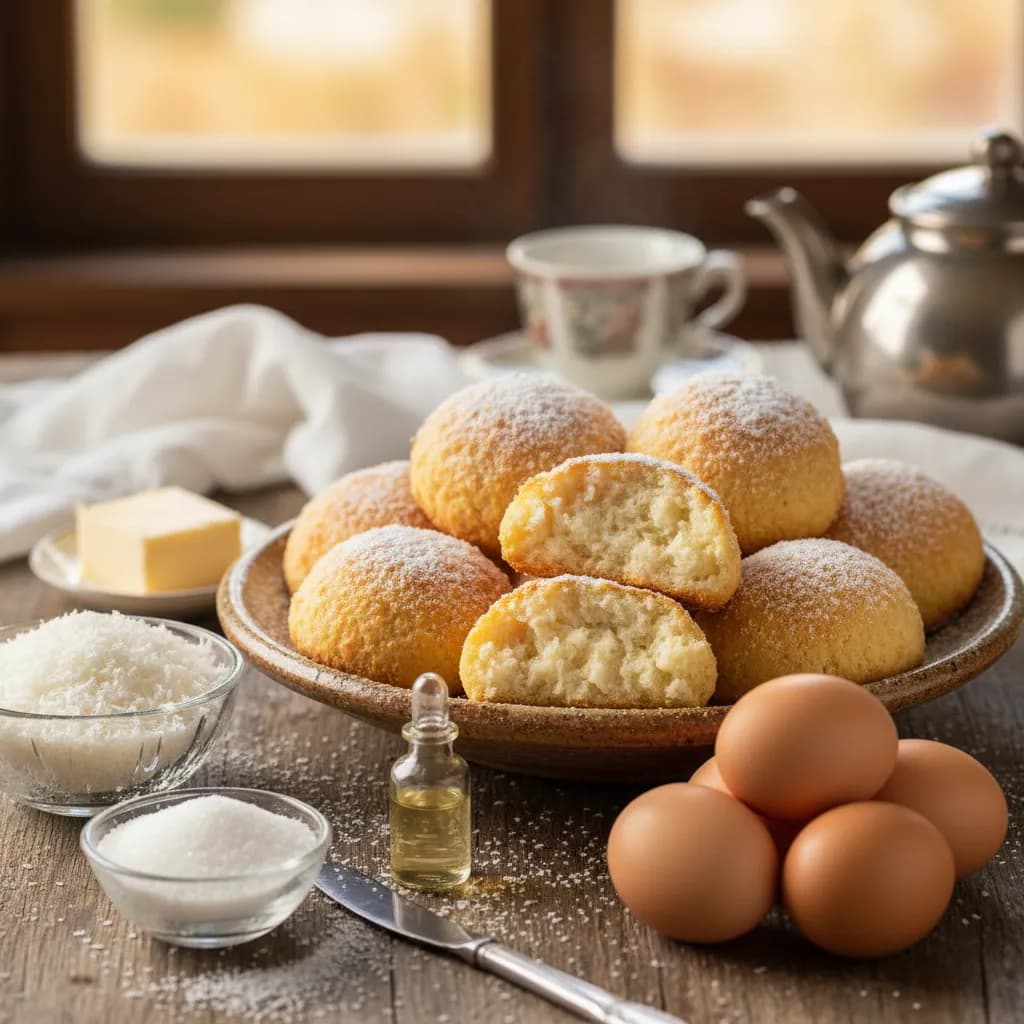 Bolinhos de Coco "Coquinhos"